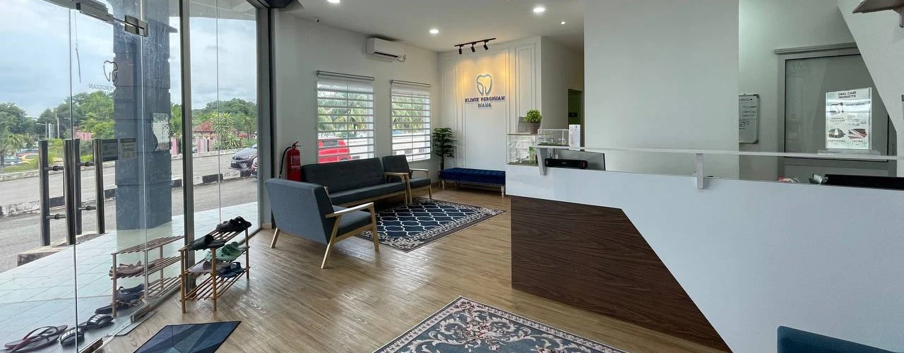 klinik diana reception counter